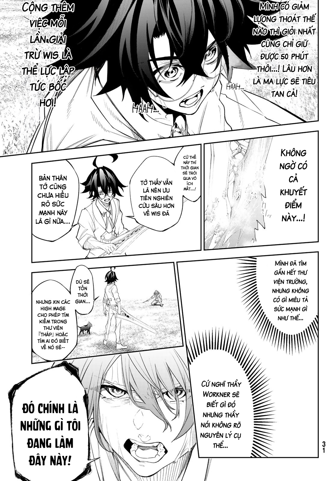 Wistoria Bản Hùng Ca Kiếm Và Pháp Trượng Chap 34 - Next Chap 35