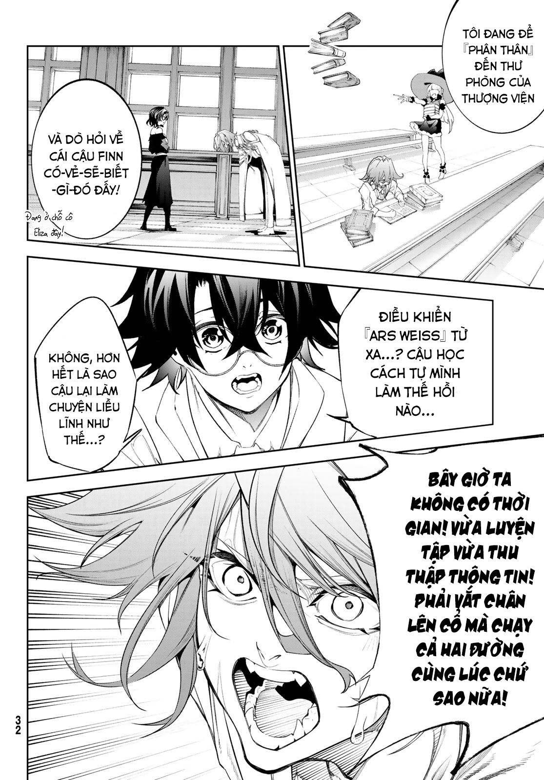 Wistoria Bản Hùng Ca Kiếm Và Pháp Trượng Chap 34 - Next Chap 35