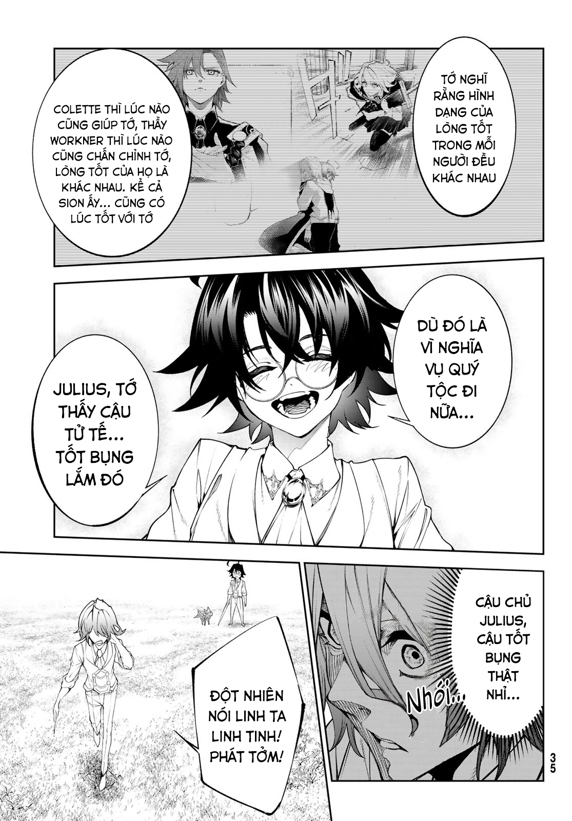 Wistoria Bản Hùng Ca Kiếm Và Pháp Trượng Chap 34 - Next Chap 35