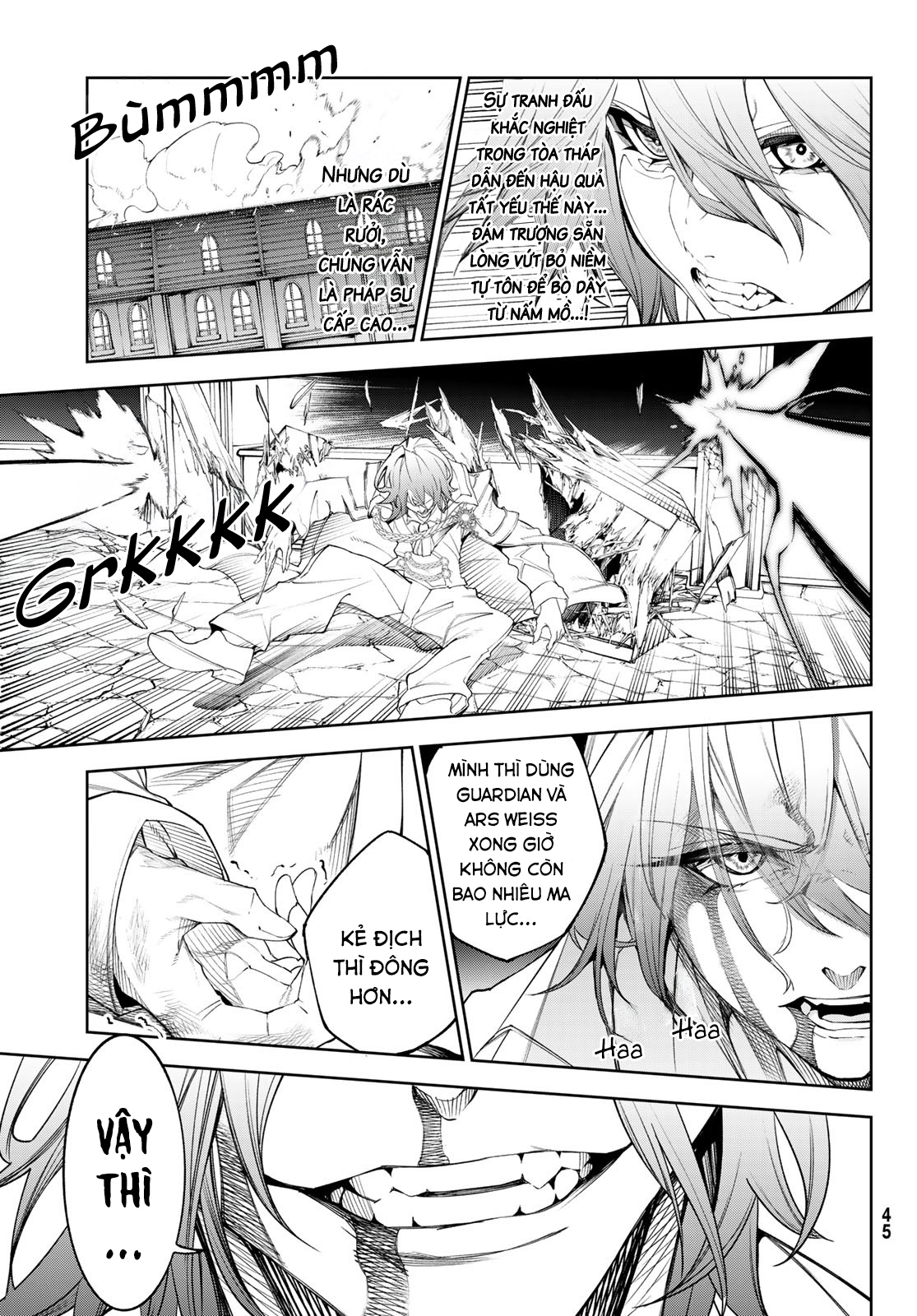 Wistoria Bản Hùng Ca Kiếm Và Pháp Trượng Chap 34 - Next Chap 35