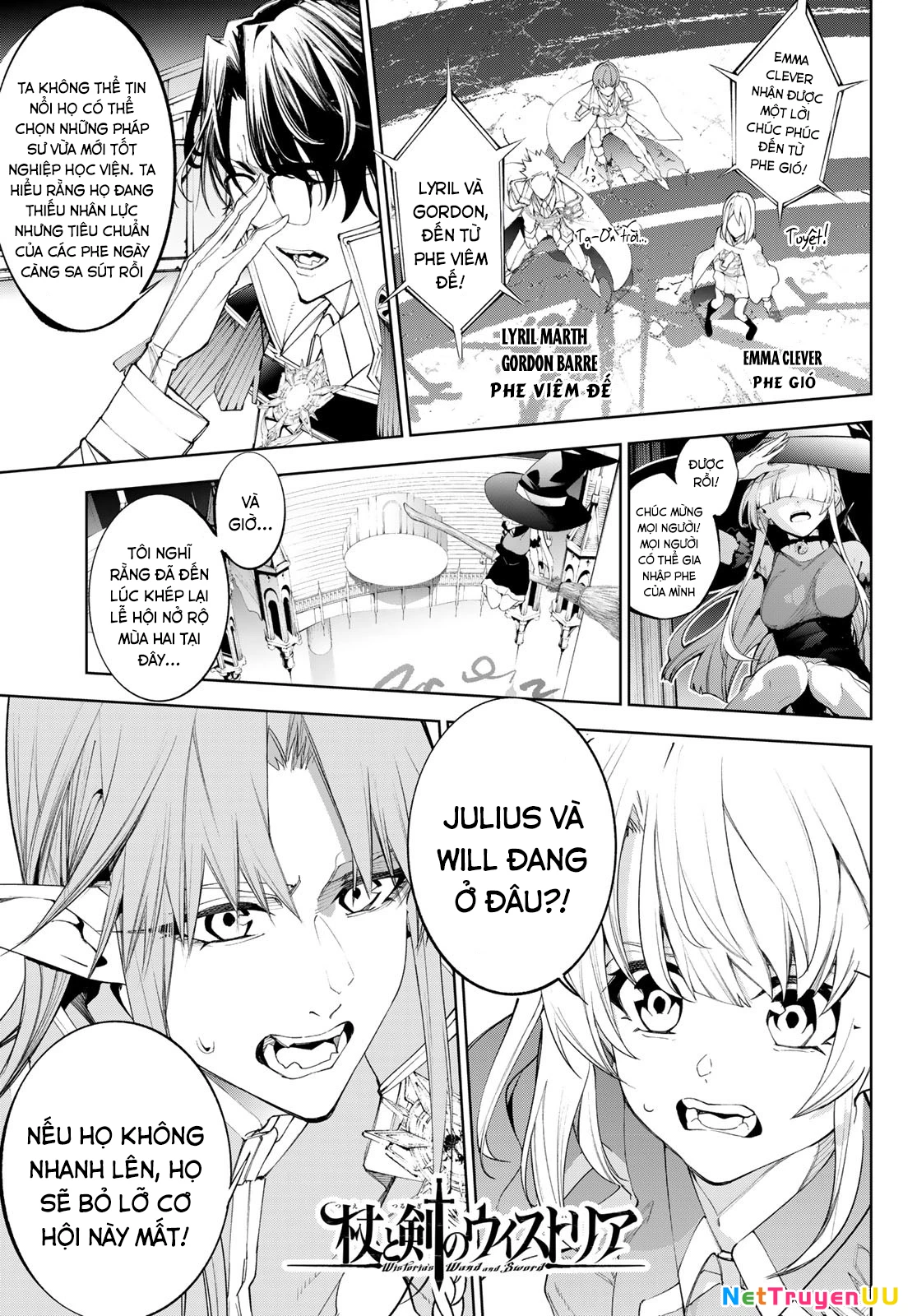 Wistoria Bản Hùng Ca Kiếm Và Pháp Trượng Chap 37 - Next Chap 38