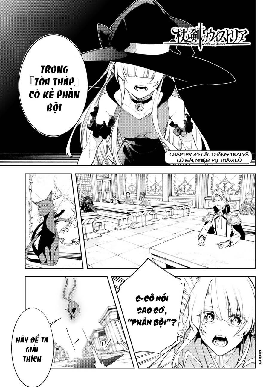 Wistoria Bản Hùng Ca Kiếm Và Pháp Trượng Chap 41 - Next Chap 42