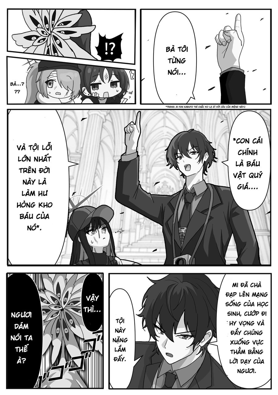 Blue Archive X Kamen Rider Decade - Câu Chuyện Về Thầy Giáo Schale Kadoya Tsukasa Chap 12 - Next Chap 13