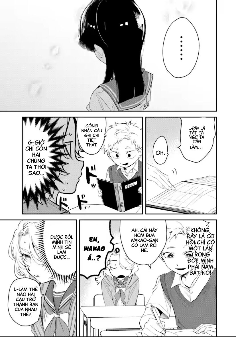 Cô Bạn Wakao-San Bàn Bên Có Vẻ Nhìn Thấy Gương Mặt Của Tôi Nhưng Tôi Thì Không Chap 12 - Next Chap 13