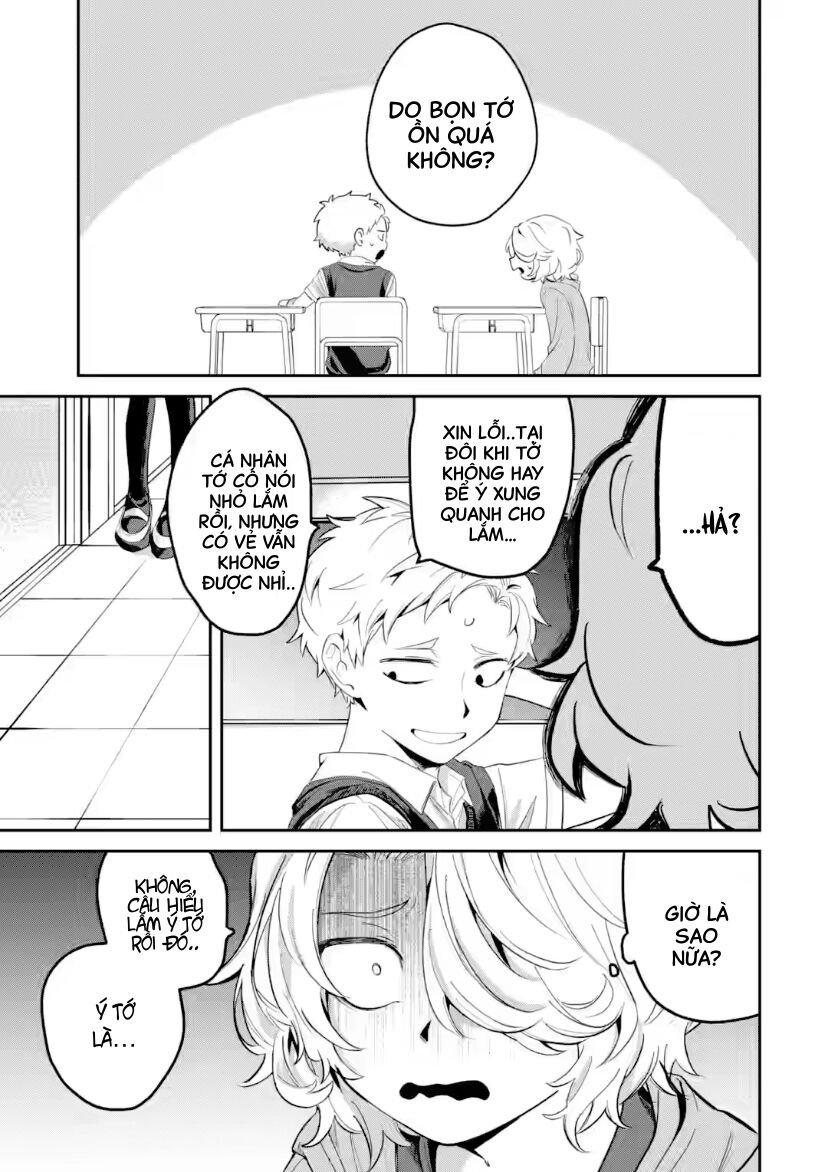 Cô Bạn Wakao-San Bàn Bên Có Vẻ Nhìn Thấy Gương Mặt Của Tôi Nhưng Tôi Thì Không Chap 12 - Next Chap 13