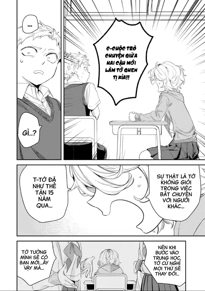 Cô Bạn Wakao-San Bàn Bên Có Vẻ Nhìn Thấy Gương Mặt Của Tôi Nhưng Tôi Thì Không Chap 12 - Next Chap 13