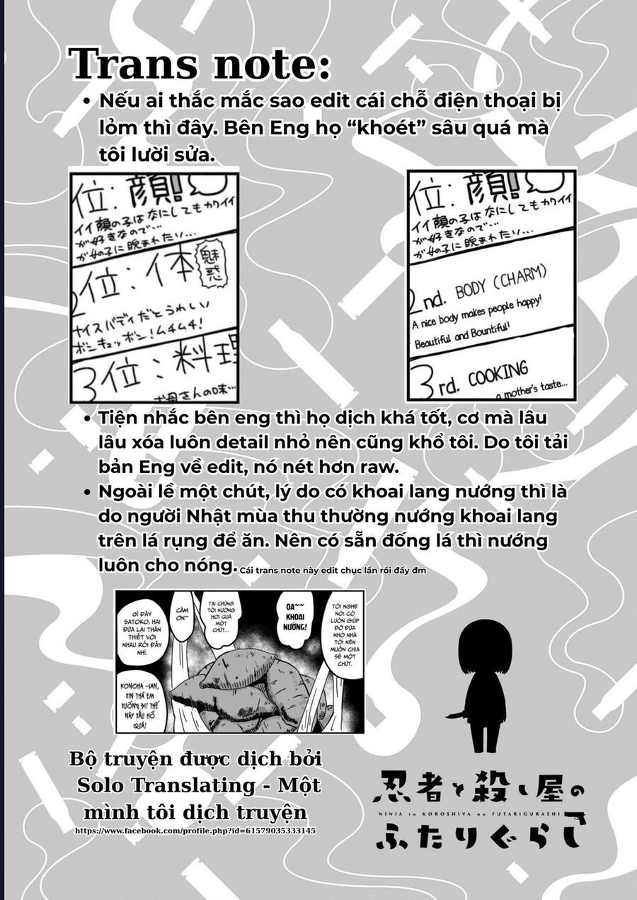 Cuộc Sống Chung Nhà Của Ninja Và Sát Thủ Chap 8 - Next Chap 9