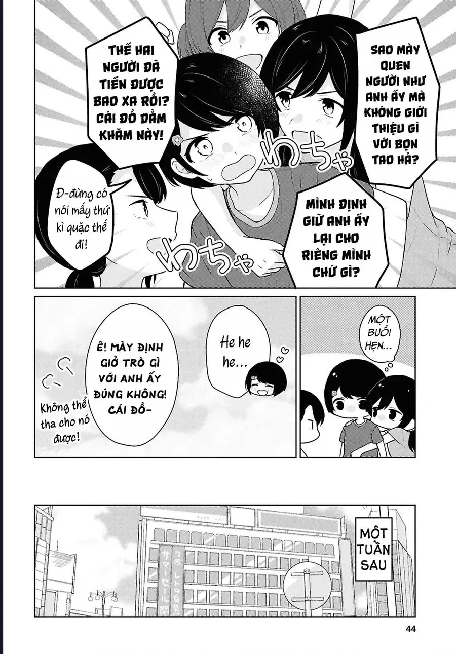 Danjohi 1:5 No Sekai Demo Futsu Ni Ikirareru To Omotta? ~ Geki Juu Kanjou Na Kanojotachi Ga Mujikaku Danshi Ni Honrousaretara Chap 12 - Next Chap 13