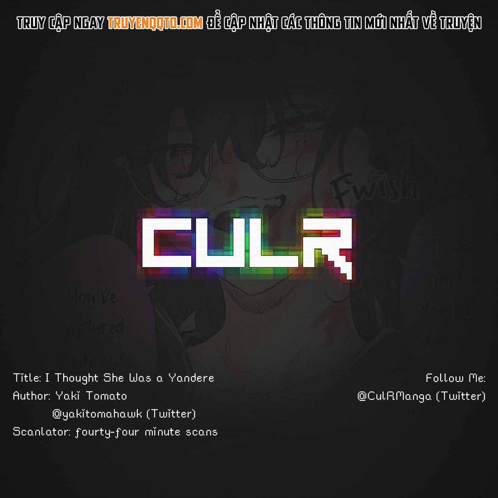 I Thought She Was A Yandere, But Apparently She's Even Worse (Fan Colored) Chap 1 - Next Chap 2