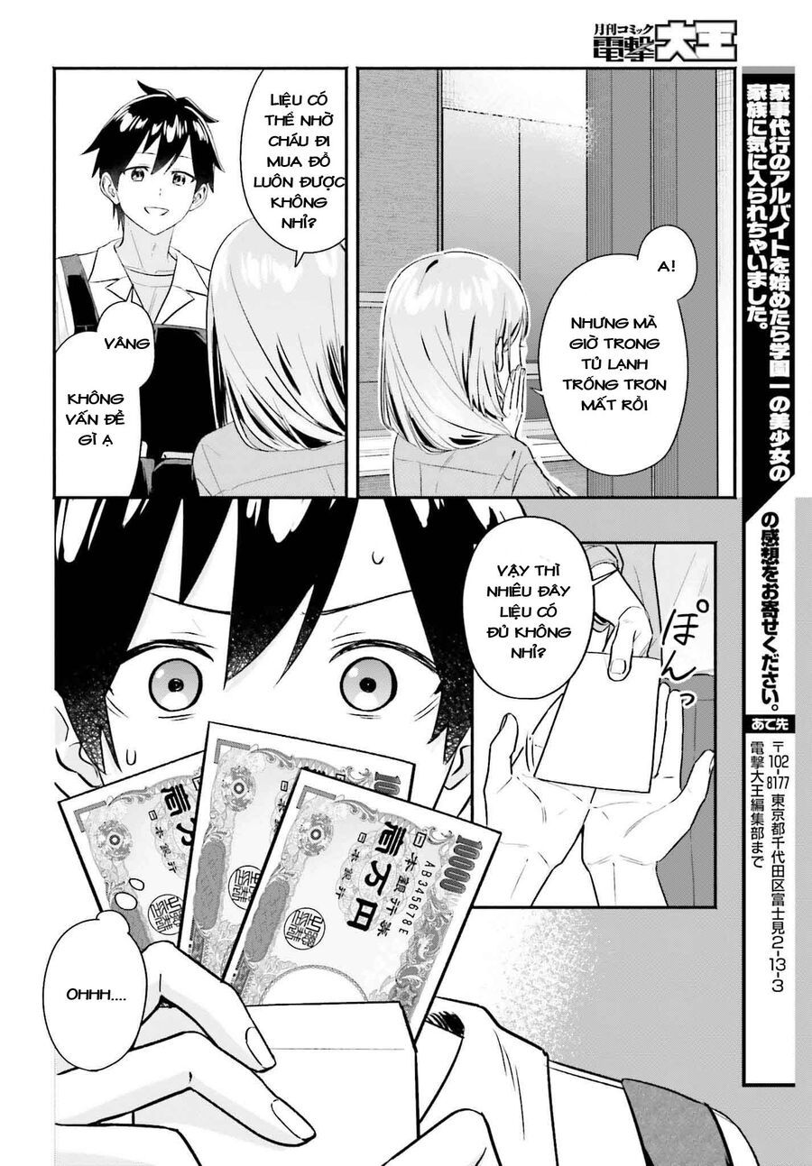 Khi Bắt Đầu Làm Công Việc Nội Trợ Bán Thời Gian, Tôi Được Gia Đình Idol Của Trường Để Ý Lúc Nào Không Hay Chap 4 - Next Chap 5