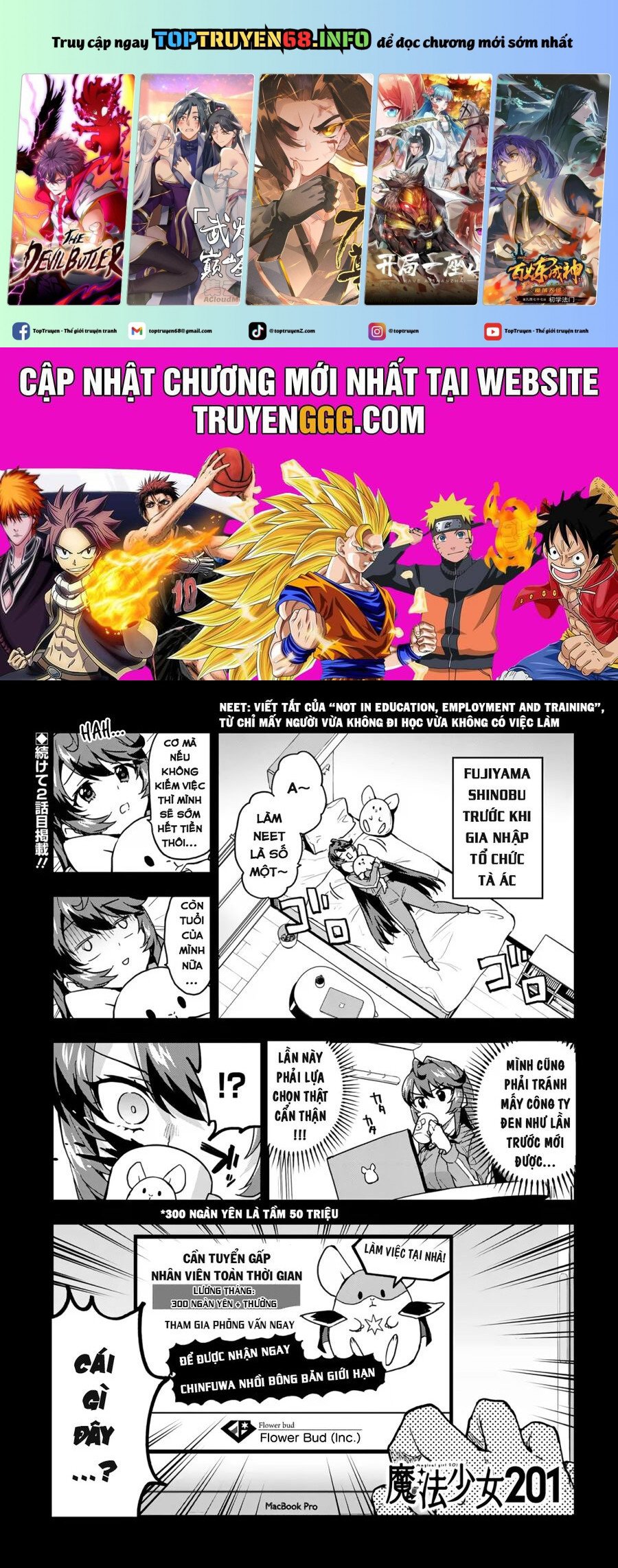 Ma Pháp Thiếu Nữ 201 Chap 2 - Next Chap 3