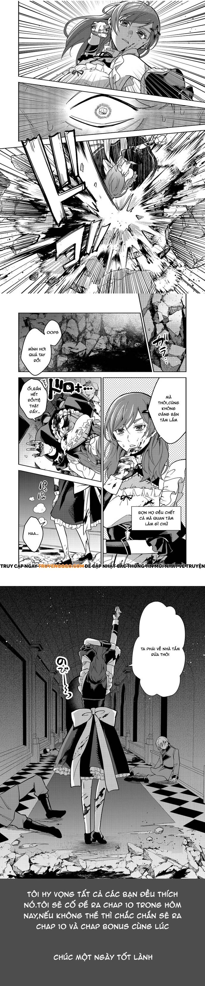 Mori De Seijo O Hirotta Saikyou No Kyuuketsu-Hime ~Musume No Tamenara Kuni De Moassari Horoboshimasu!~ @Comic Chap 9 - Next Chap 10