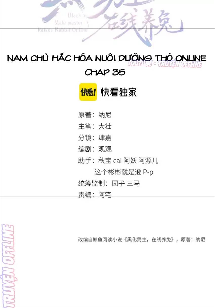 NAM CHỦ HẮC HÓA NUÔI DƯỠNG THỎ ONLINE Chap 34 - Next Chap 35
