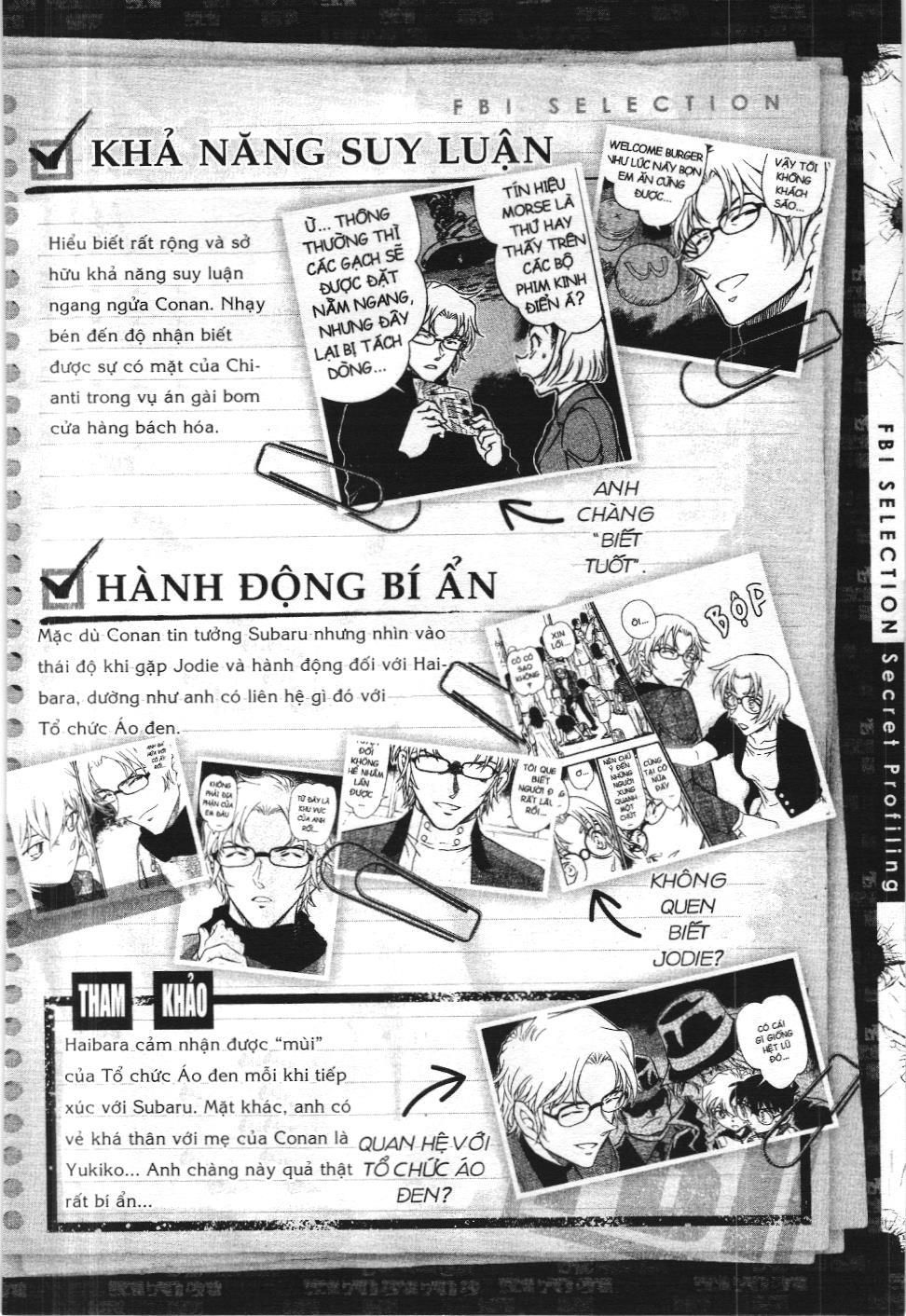 Thám tử lừng danh Conan - Tuyển tập đặc biệt - FBI Selection (NXB Kim Đồng) Chap 5 - Next Chap 6