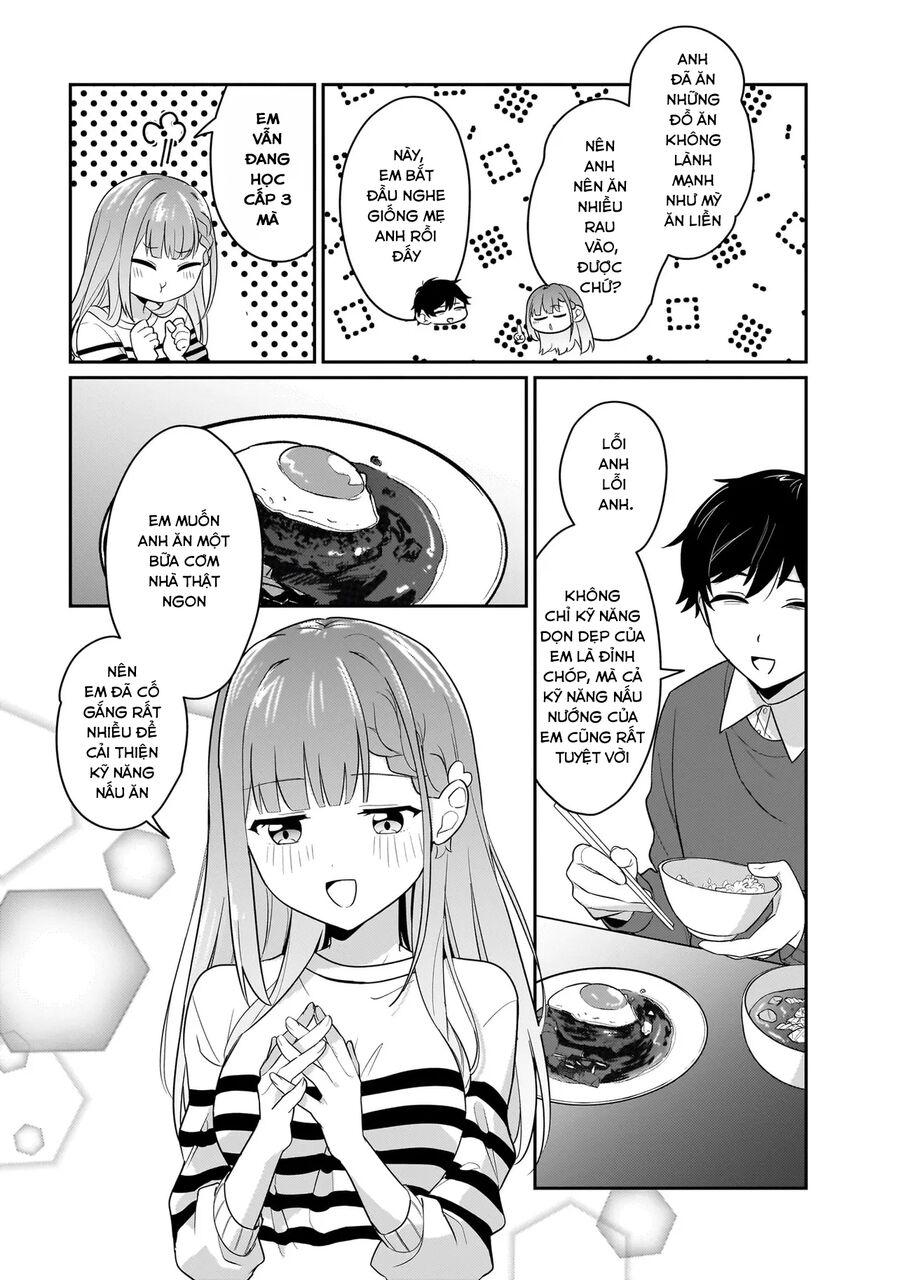 Tôi, Một Nhân Viên Văn Phòng Mệt Mỏi, Bắt Đầu Sống Chung Với Cô Nữ Sinh Trung Học Xinh Đẹp Mà Tôi Tái Hợp Sau 7 Năm Chap 3 - Next Chap 4