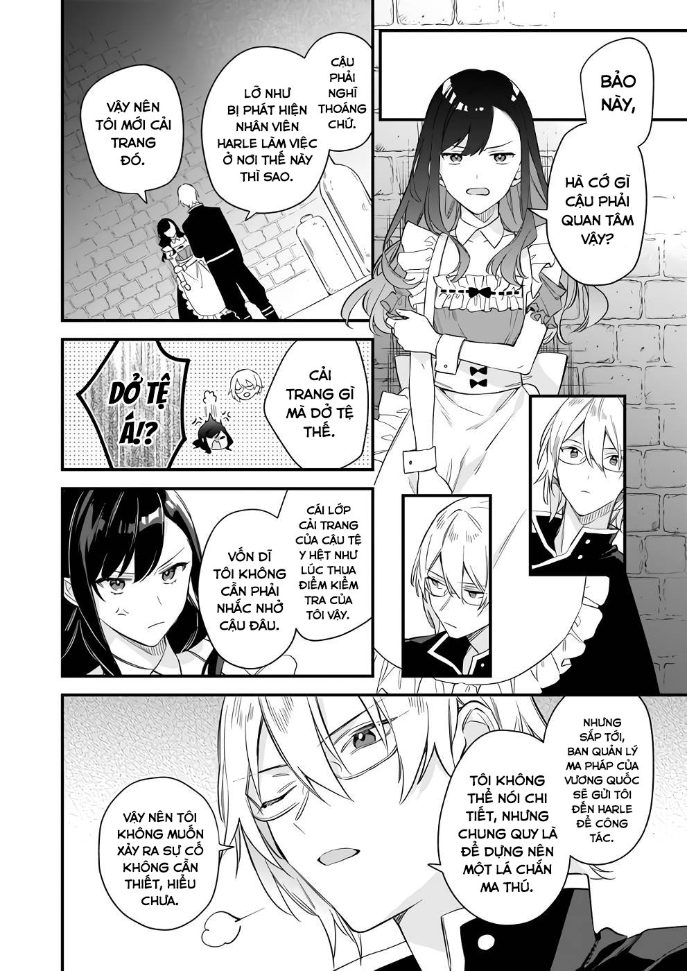 Tôi Muốn Làm Tiếp Tân Của Thế Giới Ma Pháp Chap 23 - Next Chap 24