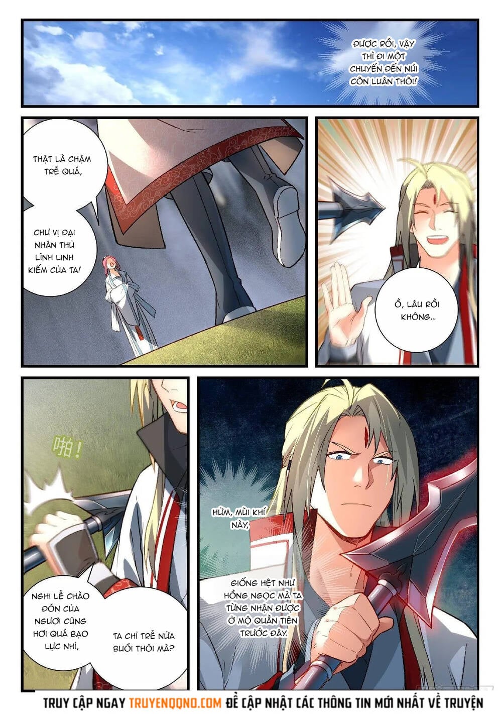 Trước Kia Có Tòa Linh Kiếm Sơn Chap 588 - Next Chap 589