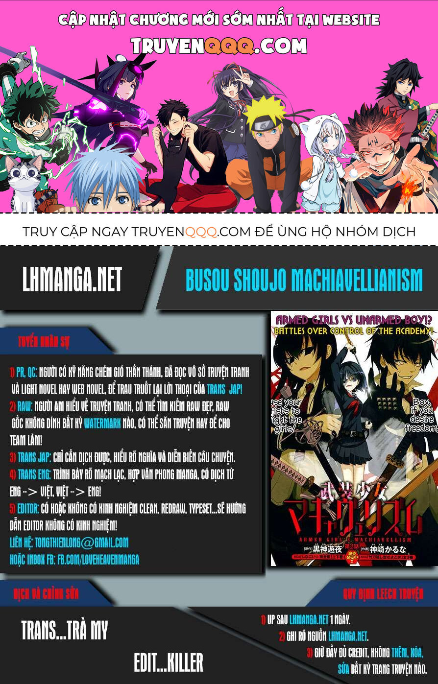 Vũ Trang Thiếu Nữ Machiavellism Chap 28 - Next Chap 29