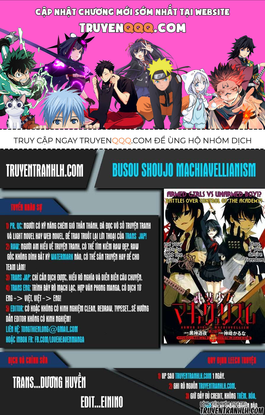 Vũ Trang Thiếu Nữ Machiavellism Chap 30 - Next Chap 31