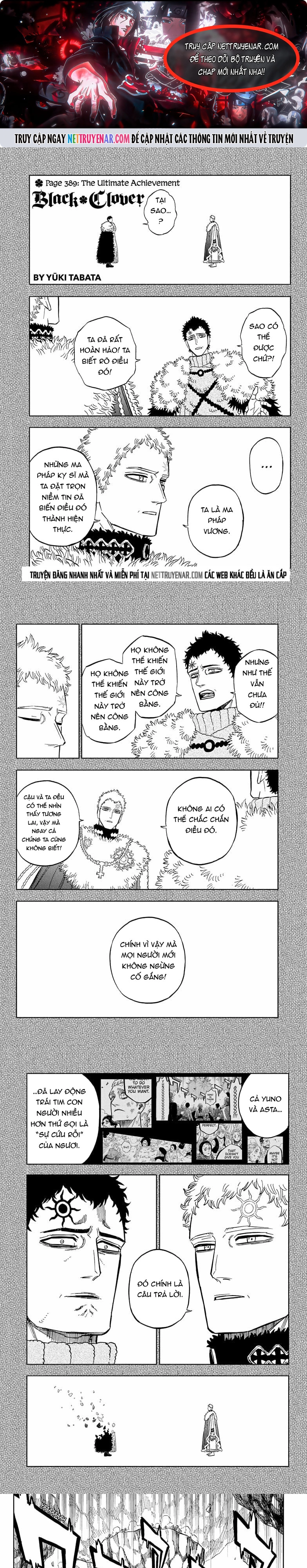 Black Clover - Thế Giới Phép Thuật Chap 389 - Next Chap 390