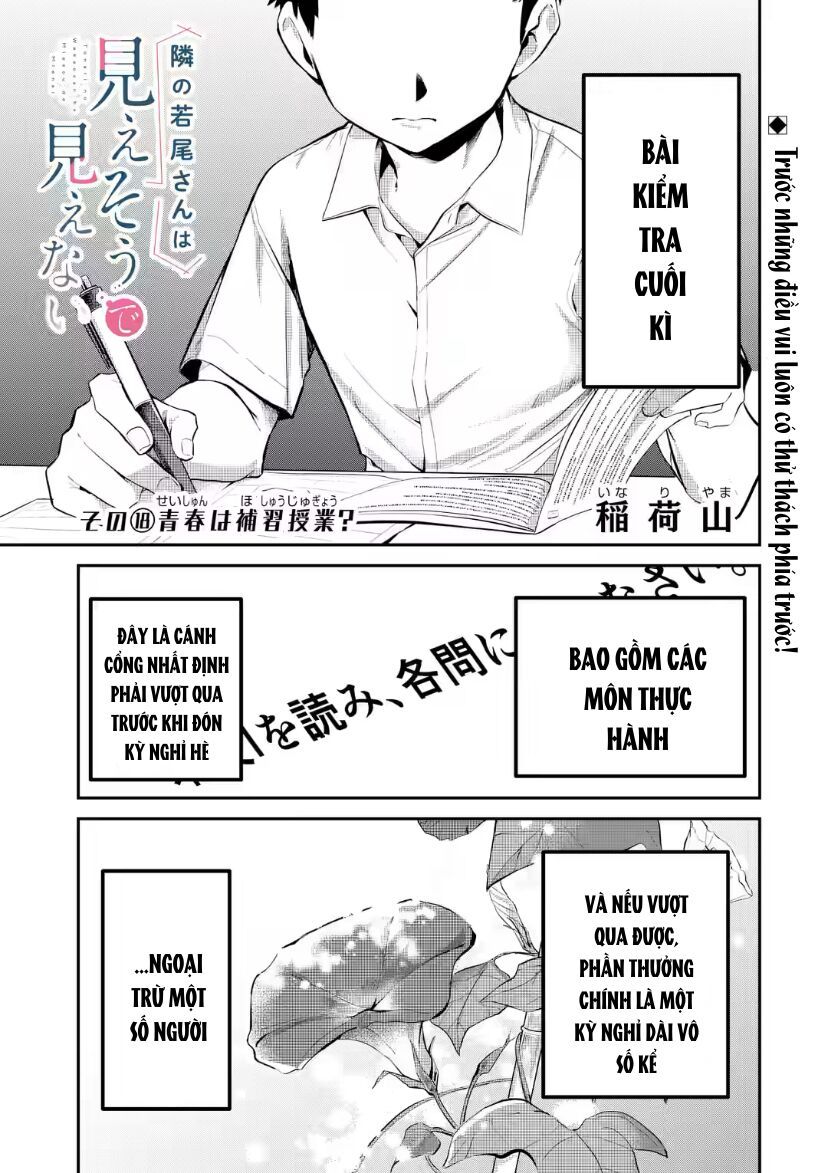 Cô Bạn Wakao-San Bàn Bên Có Vẻ Nhìn Thấy Gương Mặt Của Tôi Nhưng Tôi Thì Không Chap 18 - Next Chap 19