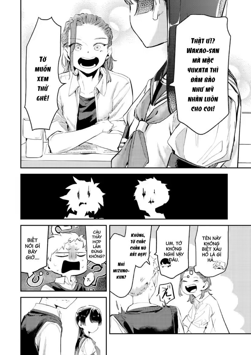 Cô Bạn Wakao-San Bàn Bên Có Vẻ Nhìn Thấy Gương Mặt Của Tôi Nhưng Tôi Thì Không Chap 18 - Next Chap 19
