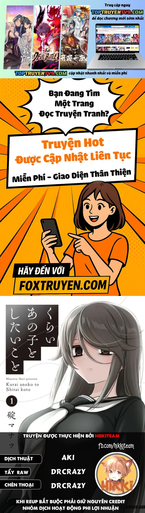 Cô Nàng U Ám Cùng Lớp Của Tôi Chap 50 - Next Chap 51