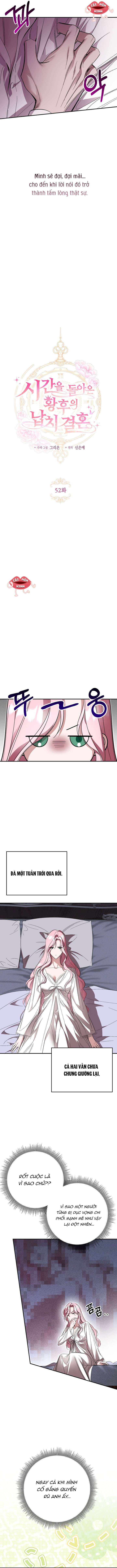 Cuộc Hôn Nhân Bị Bắt Cóc Xuyên Thời Gian Của Hoàng Hậu Chap 52 - Next Chap 53