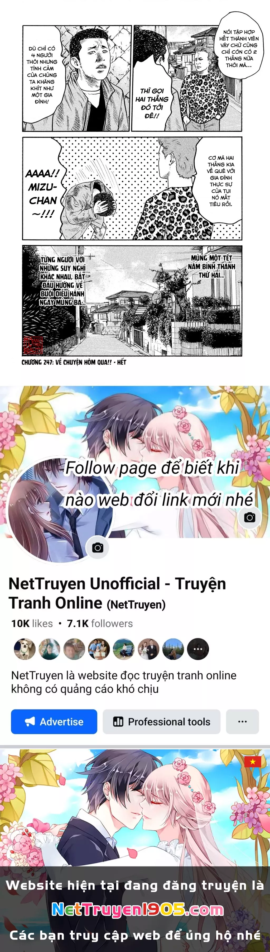 Dù Thế Nào Đi Nữa / Đó Là Tình Bạn Naniwa Chap 247 - Next Chap 248