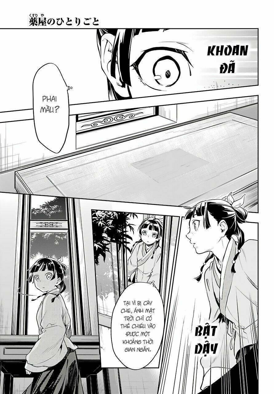 Dược Sư Tự Sự - Sổ Tay Giải Mã Bí Ẩn Chốn Hậu Cung Của Miêu Miêu Chap 26 - Next Chap 27