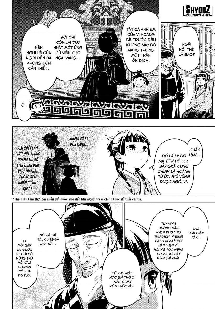 Dược Sư Tự Sự - Sổ Tay Giải Mã Bí Ẩn Chốn Hậu Cung Của Miêu Miêu Chap 53 - Next Chap 54