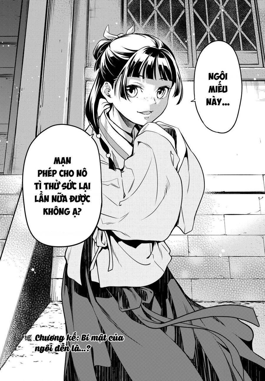 Dược Sư Tự Sự - Sổ Tay Giải Mã Bí Ẩn Chốn Hậu Cung Của Miêu Miêu Chap 53 - Next Chap 54