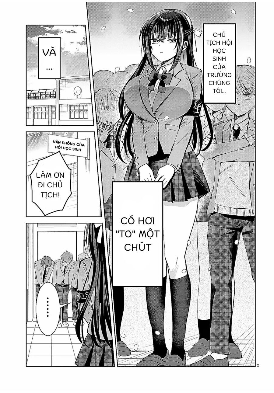 Kotowarenai Kaichou Wa Tomoe-Kun Ni Dake Shite Agetai Chap 1 - Next Chap 2