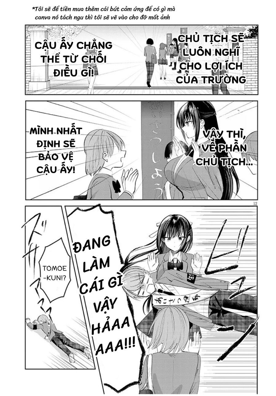 Kotowarenai Kaichou Wa Tomoe-Kun Ni Dake Shite Agetai Chap 1 - Next Chap 2