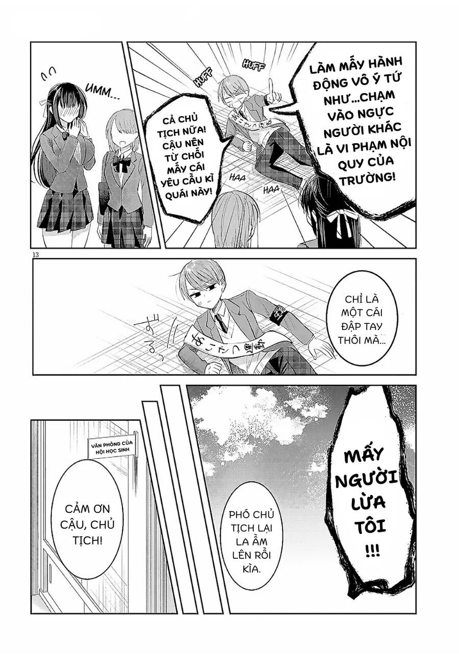 Kotowarenai Kaichou Wa Tomoe-Kun Ni Dake Shite Agetai Chap 1 - Next Chap 2