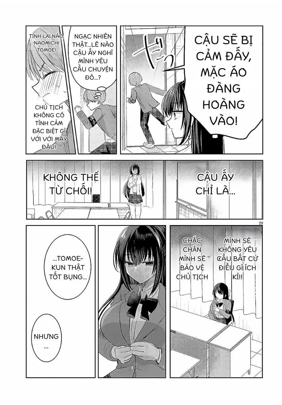 Kotowarenai Kaichou Wa Tomoe-Kun Ni Dake Shite Agetai Chap 1 - Next Chap 2