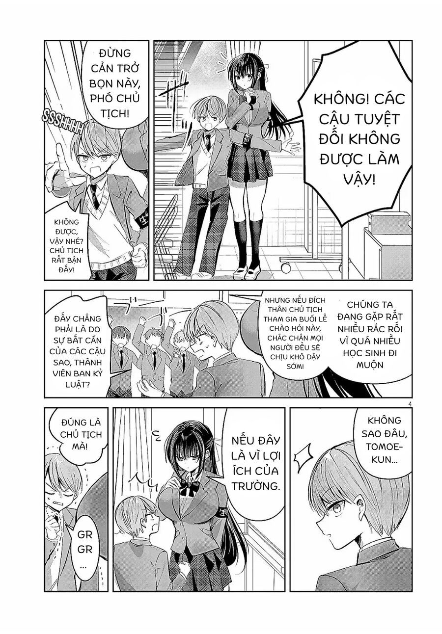 Kotowarenai Kaichou Wa Tomoe-Kun Ni Dake Shite Agetai Chap 1 - Next Chap 2