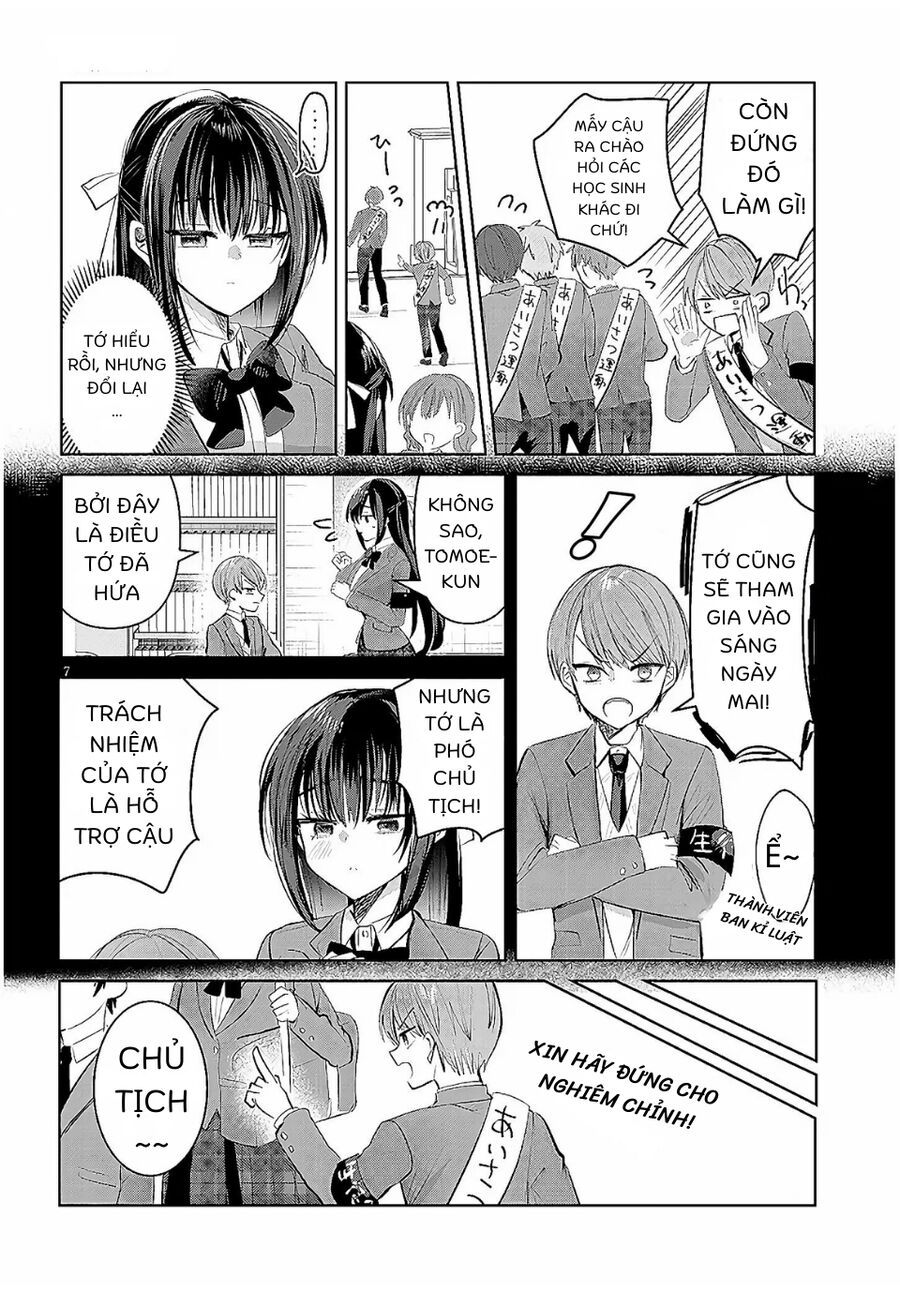 Kotowarenai Kaichou Wa Tomoe-Kun Ni Dake Shite Agetai Chap 1 - Next Chap 2