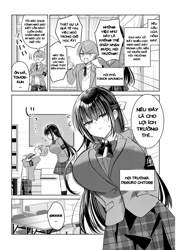 Kotowarenai Kaichou Wa Tomoe-Kun Ni Dake Shite Agetai Chap 2 - Next Chap 3