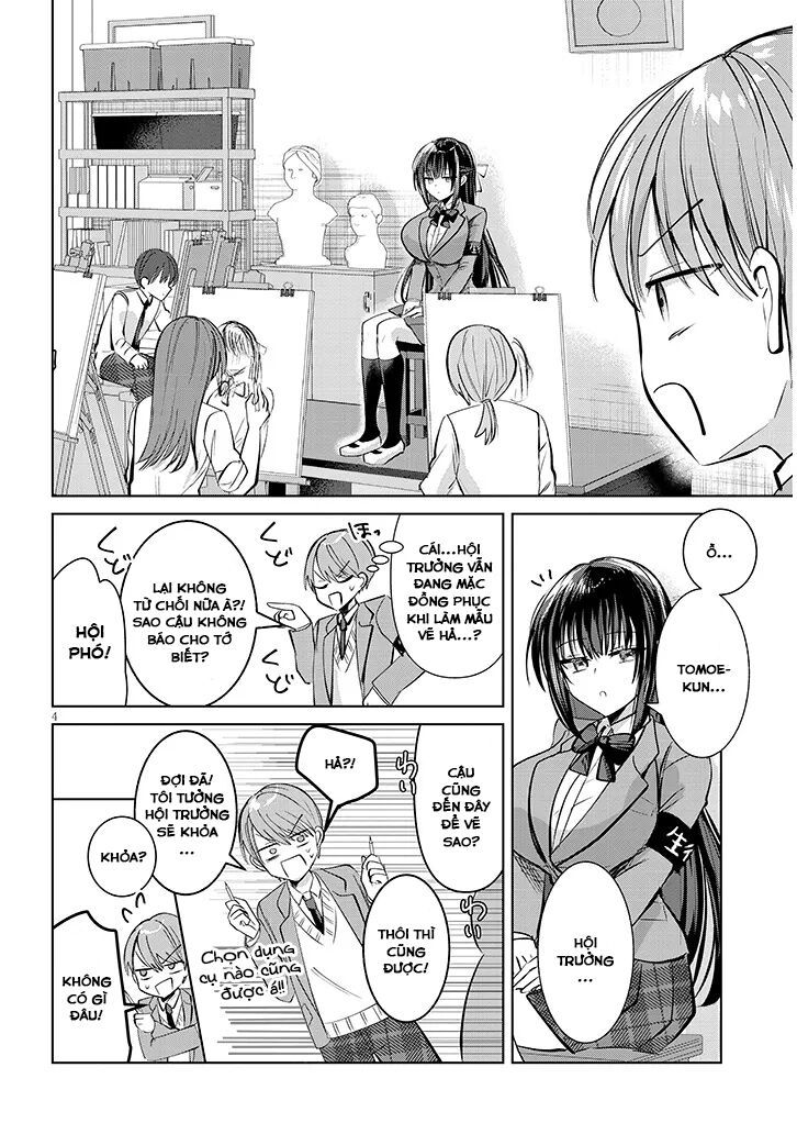 Kotowarenai Kaichou Wa Tomoe-Kun Ni Dake Shite Agetai Chap 3 - Next Chap 4