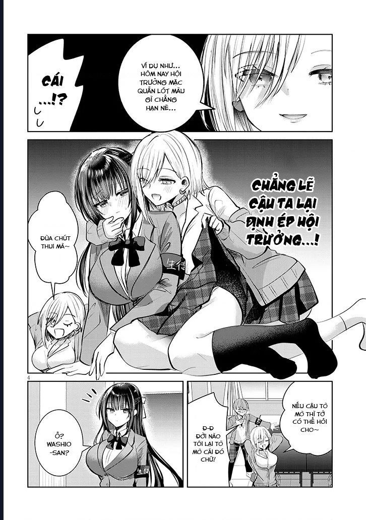 Kotowarenai Kaichou Wa Tomoe-Kun Ni Dake Shite Agetai Chap 4 - Next Chap 5