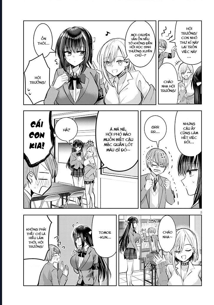 Kotowarenai Kaichou Wa Tomoe-Kun Ni Dake Shite Agetai Chap 4 - Next Chap 5