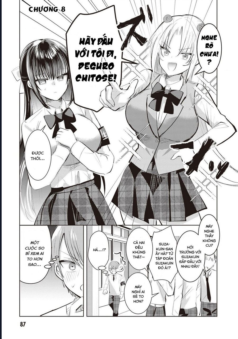 Kotowarenai Kaichou Wa Tomoe-Kun Ni Dake Shite Agetai Chap 8 - Next Chap 9