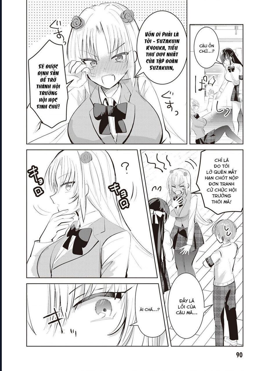 Kotowarenai Kaichou Wa Tomoe-Kun Ni Dake Shite Agetai Chap 8 - Next Chap 9