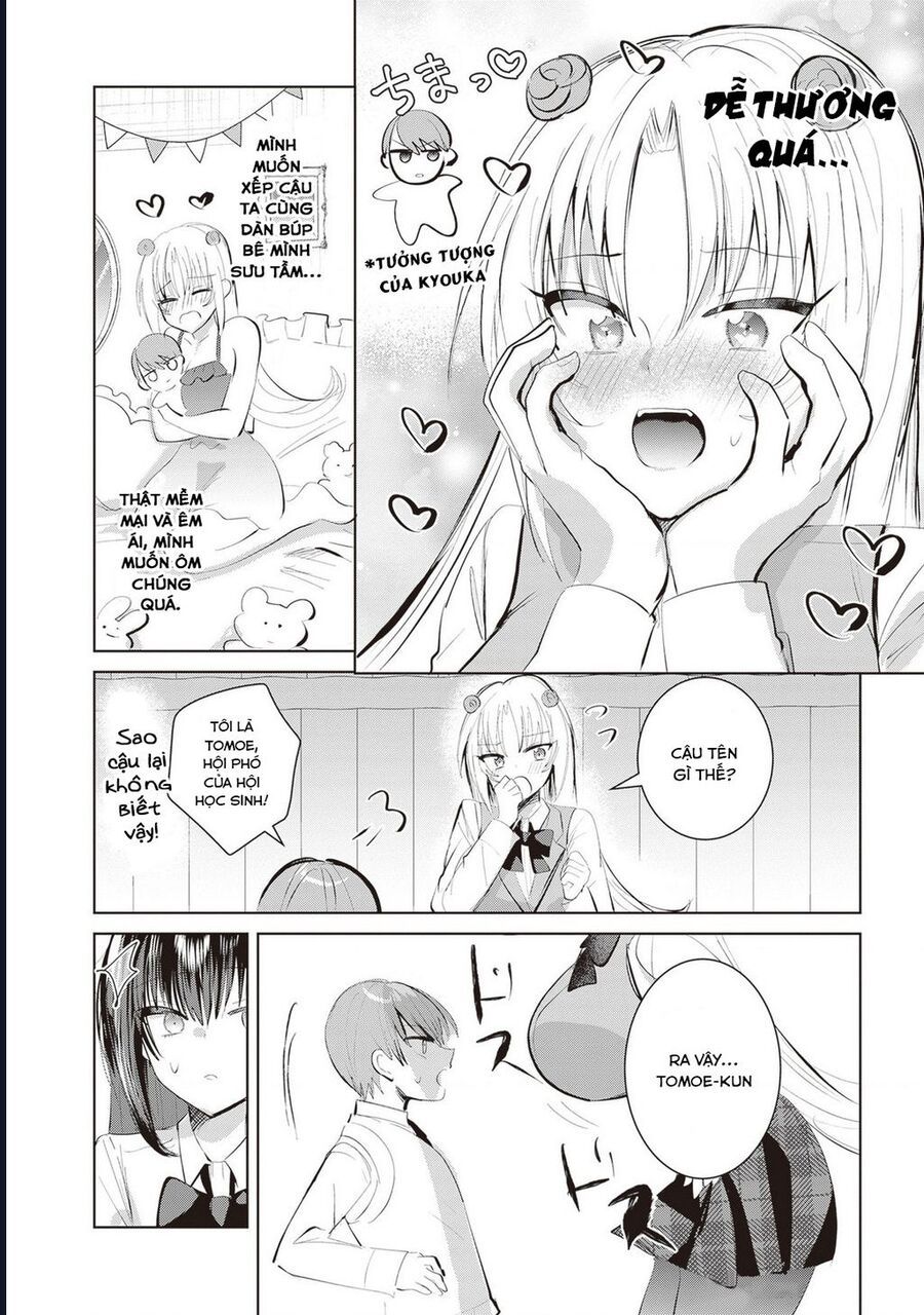 Kotowarenai Kaichou Wa Tomoe-Kun Ni Dake Shite Agetai Chap 8 - Next Chap 9