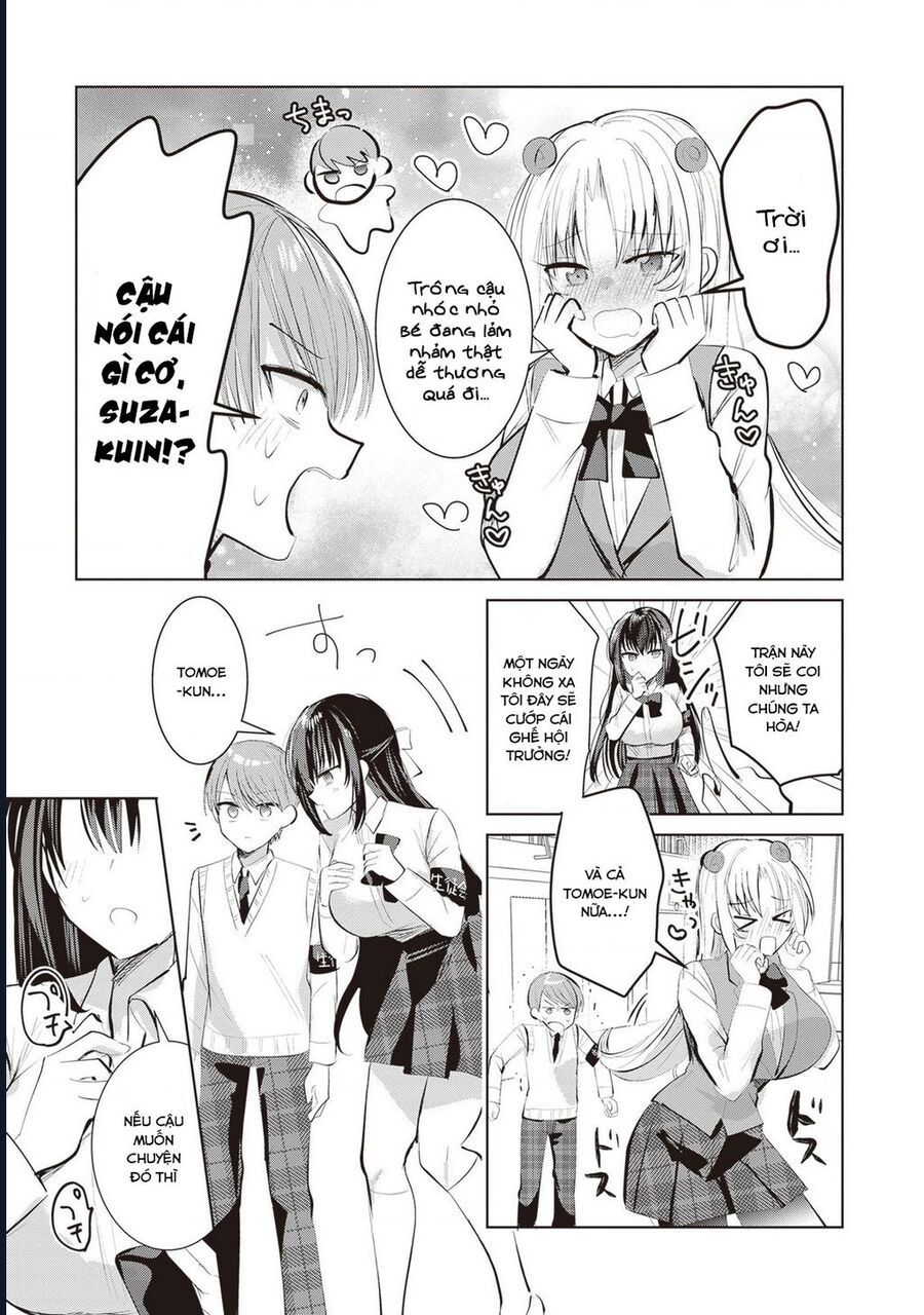 Kotowarenai Kaichou Wa Tomoe-Kun Ni Dake Shite Agetai Chap 8 - Next Chap 9