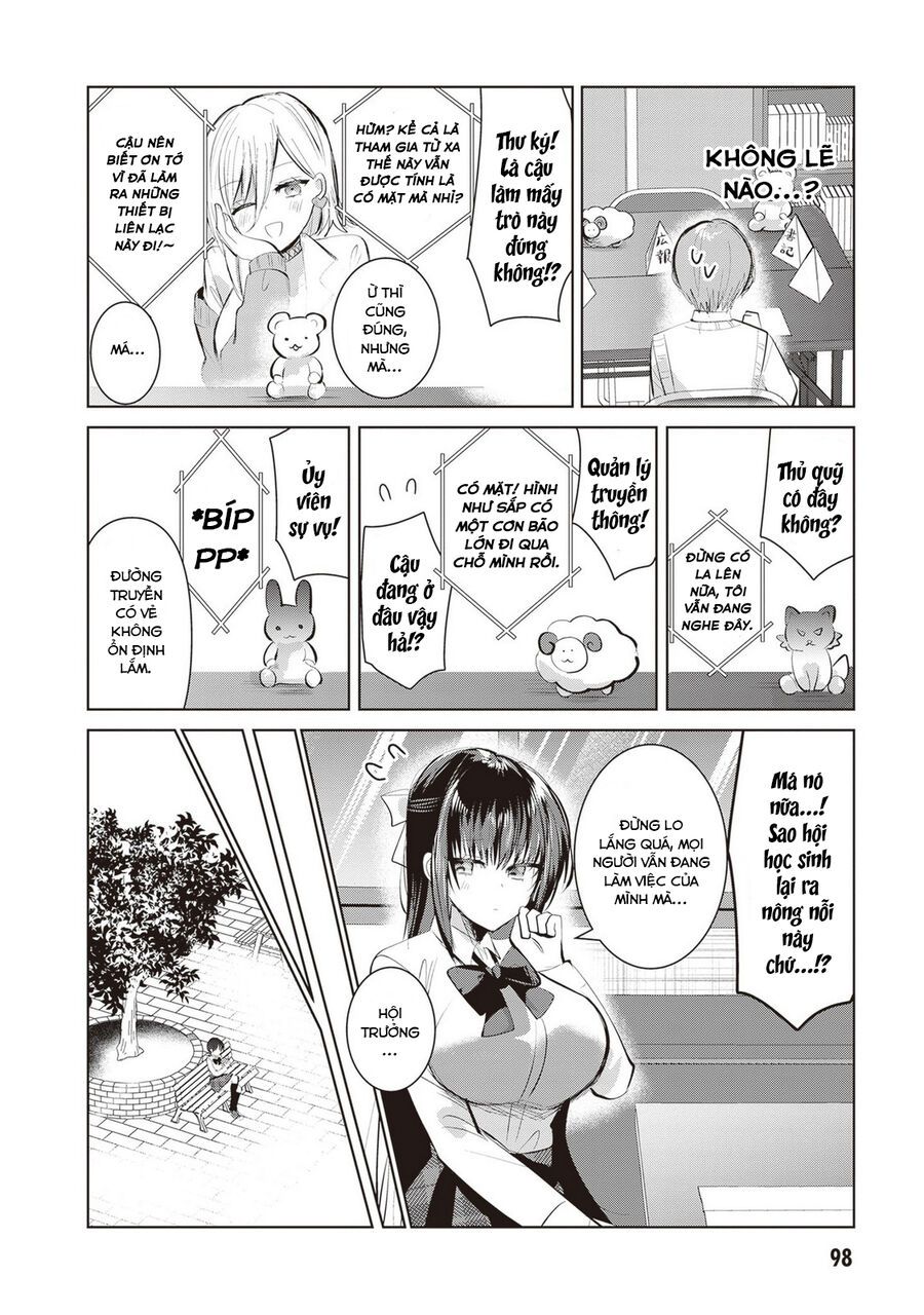 Kotowarenai Kaichou Wa Tomoe-Kun Ni Dake Shite Agetai Chap 9 - Next Chap 10