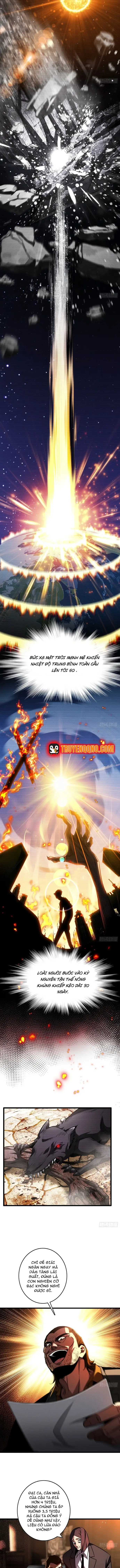 Mạt Thế Nắng Nóng: Ta Dựa Vào Nhà An Toàn Trở Thành Thần Minh Chap 1 - Next Chap 2