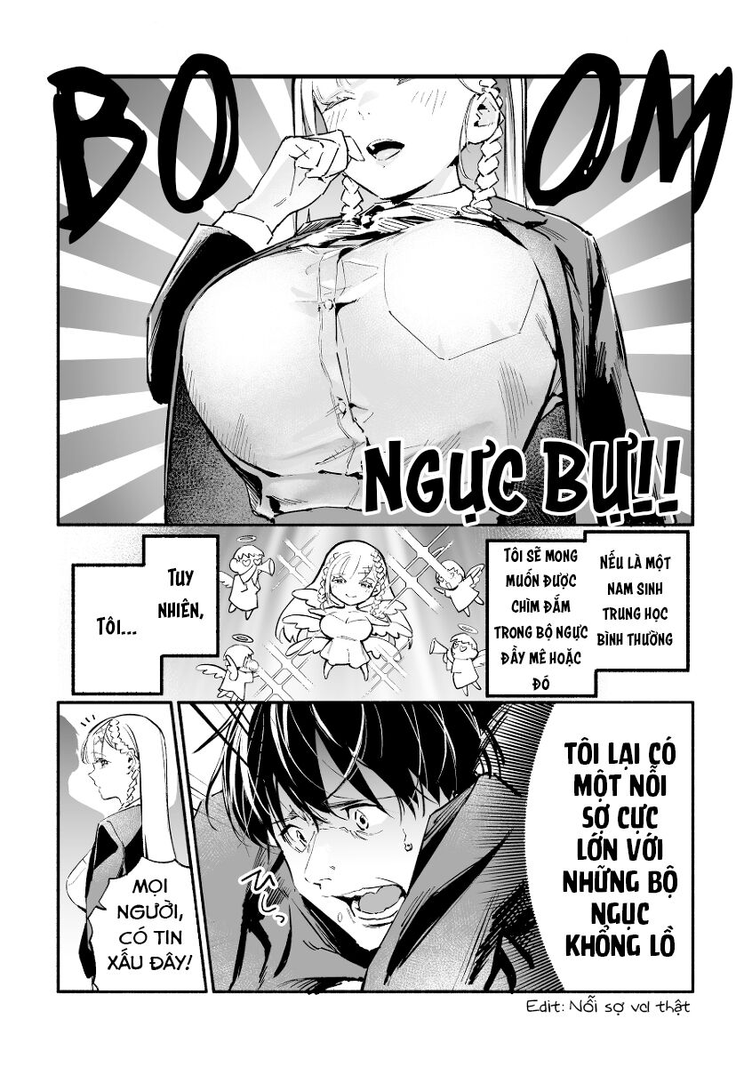 Nàng Thiên Thần Học Sinh Chuyển Trường Và Cậu Bạn Với Chứng Sợ Ngực Khủng Chap 1 - Next Chap 2