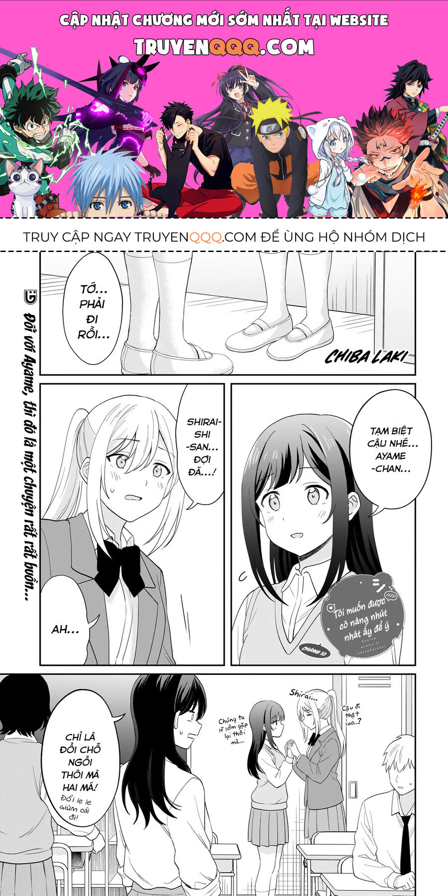 Tôi Muốn Được Cô Nàng Nhút Nhát Ấy Để Ý Chap 10 - Next Chap 11